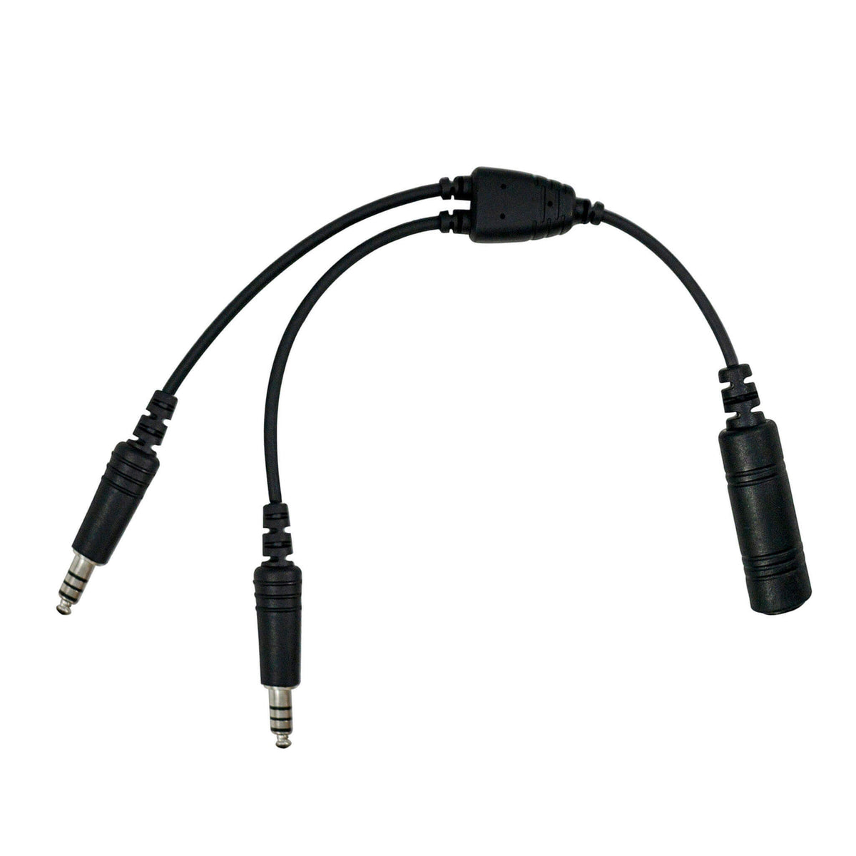 Dual PTT Adapter for Single Comm Headset: Peltor, MSA, OPS-CORE, TCI, TEA,  OTTO, & More