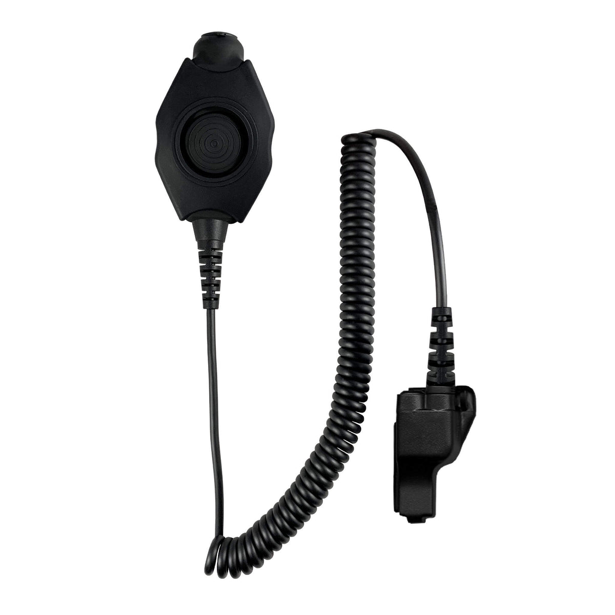 Tactical Radio Adapter/PTT for Headset: US/Civilian Wiring, Select