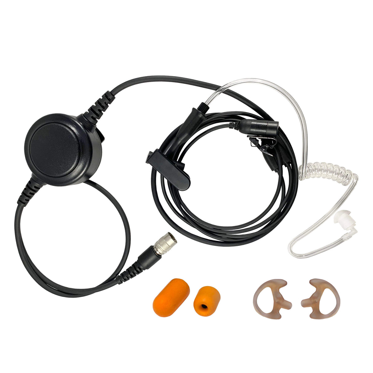 Tactical Mic / Earpiece / PTT Kit With Quick Disconnect (Hirose