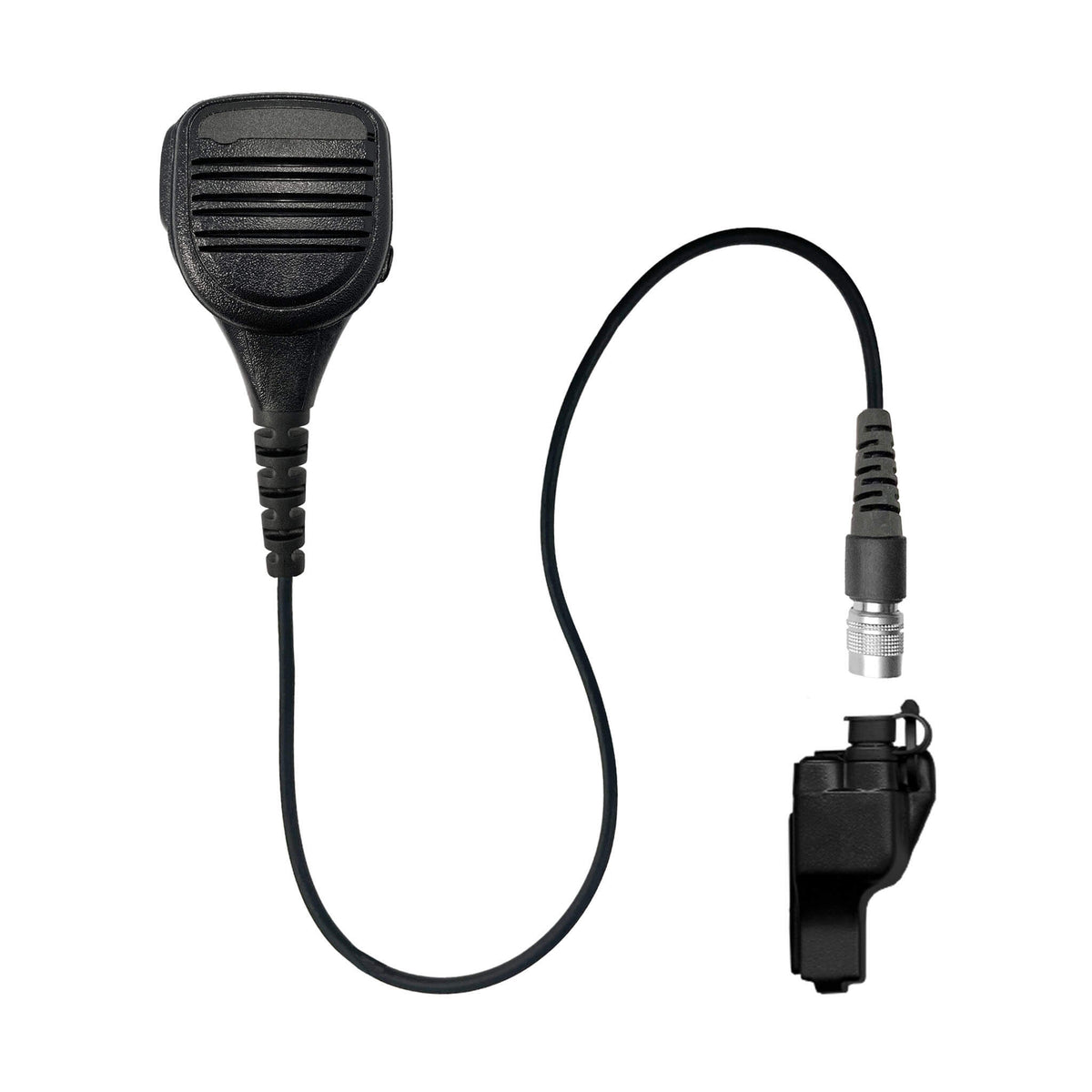 Straight Cable Loud Speaker Hand Mic w Quick Disconnect Hirose