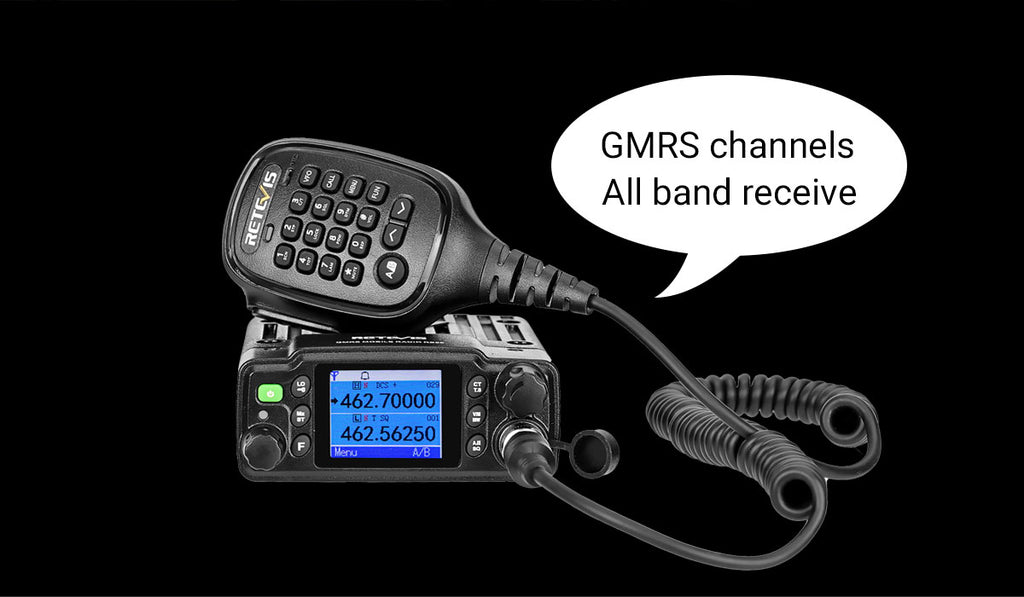 P/N: RB86: The Retevis RB86 20W Waterproof NOAA GMRS Mobile Radio features a vibrant, colorful LCD display and a comprehensive keypad. It boasts IP67 certification for water and dust resistance, making it an ideal two-way radio for tractors Comm Gear Supply