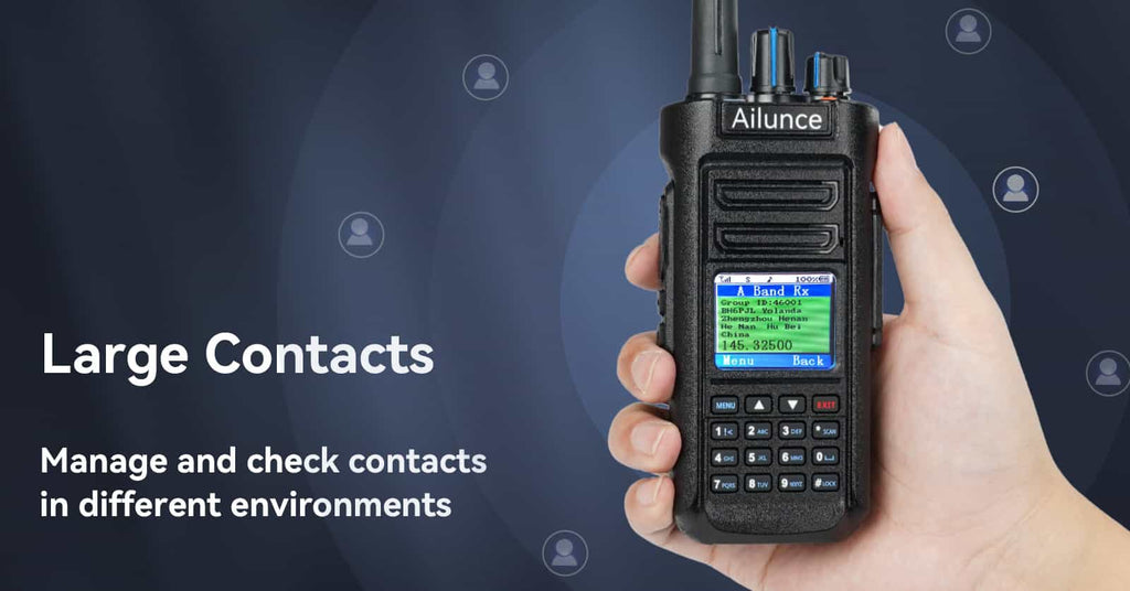 P/N: HD2: Retevis HD2 Waterproof Dual Band DMR HAM Two-Way Radio-GPS. As an updated version of HD1, Retevis Ailunce HD2 adds many more useful functions to the previous advantages and is the best ham radio. Rich functions provide users with more opportunities for use in different environments. Comm Gear Supply CGS