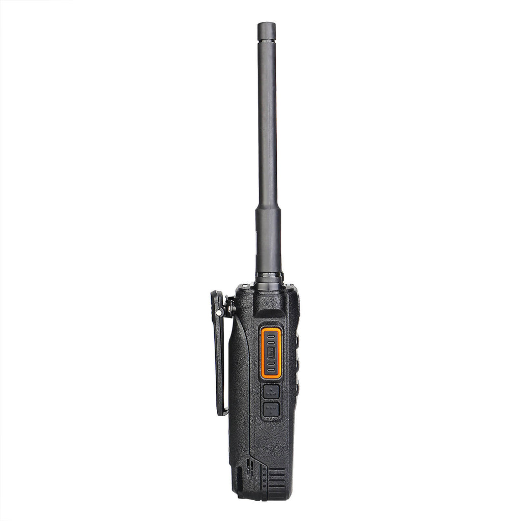 P/N: RT86: The Retevis RT86 is a powerful UHF Handheld Two-Way radio with a hidden display, providing crisp, clear audio and a long-lasting battery life for reliable communication. Comm Gear Supply CGS