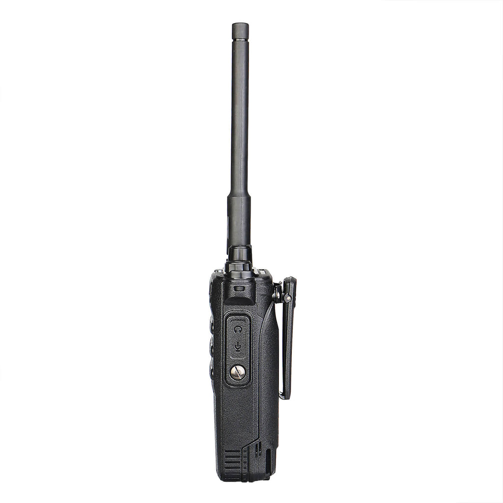 P/N: RT86: The Retevis RT86 is a powerful UHF Handheld Two-Way radio with a hidden display, providing crisp, clear audio and a long-lasting battery life for reliable communication. Comm Gear Supply CGS