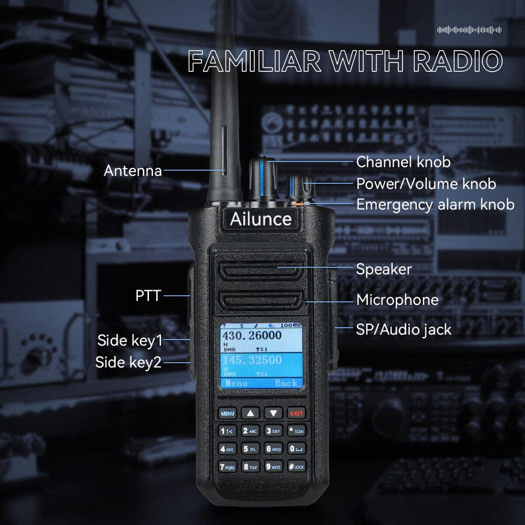 P/N: HD2: Retevis HD2 Waterproof Dual Band DMR HAM Two-Way Radio-GPS. As an updated version of HD1, Retevis Ailunce HD2 adds many more useful functions to the previous advantages and is the best ham radio. Rich functions provide users with more opportunities for use in different environments. Comm Gear Supply CGS