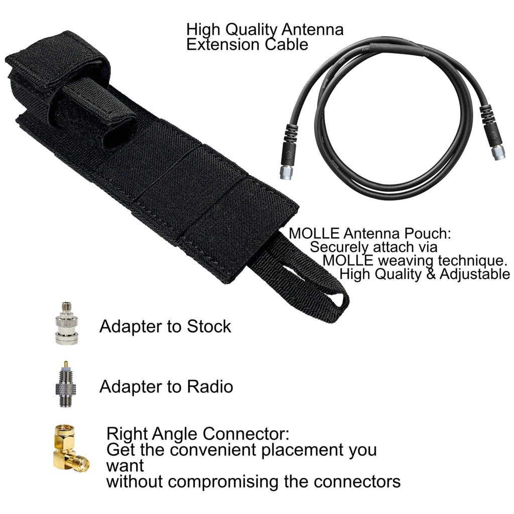 M.A.S.T Mast modular antenna system Tactical Antenna Relocation Kit ARK-HA-V2: For Law Enforcement/Public Safety Harris(L3Harris) & M/A-Com Jaguar 700P, 700Pi, 710P, P5100, P5130, P5150, P5200, P7100, P7130, P7150, P7170, P7200, P7230, P7250, P7270 P5300, P5350, P5370, P5450, P5470, P5500, P5550, P5570, P7300, P7350, P7370, XG-15(P/MultiMode), XG-25(P/Pe/MultiMode), XG-75(P/Pe/MultiMode) XL-95 Connect XL-150P XL-185, XL-185P, XL-185Pi, XL-200, XL-200P, XL-200Pi PARK-24-MD Comm Gear Supply CGS