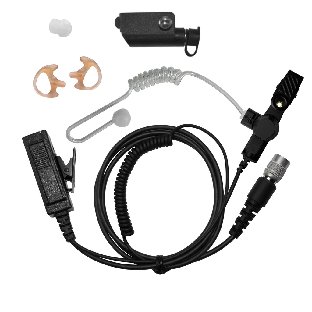 Mic & Earpiece Radio Kit - Icom (iDAS) F3261/4261, F9011/9021 series, M85 & More Comm Gear Supply CGS LT20SR