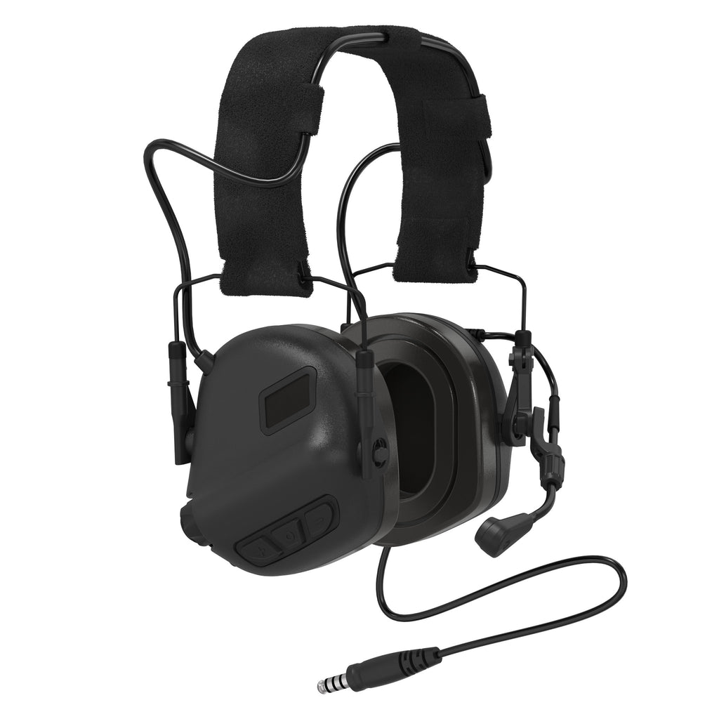 P/N: M32-V1 Comms Headset w/ Active Hearing Protection & Enhancement For Airsoft, Tactical Training, Recreation, etc. Comm Gear Supply CGS m32 mod4