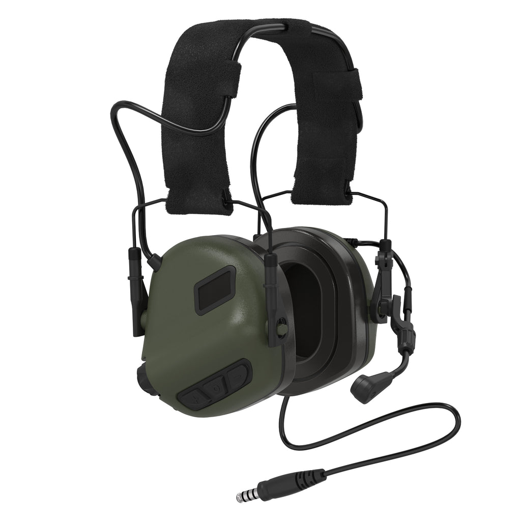 P/N: M32-V1 Comms Headset w/ Active Hearing Protection & Enhancement For Airsoft, Tactical Training, Recreation, etc. Comm Gear Supply CGS m32 mod4