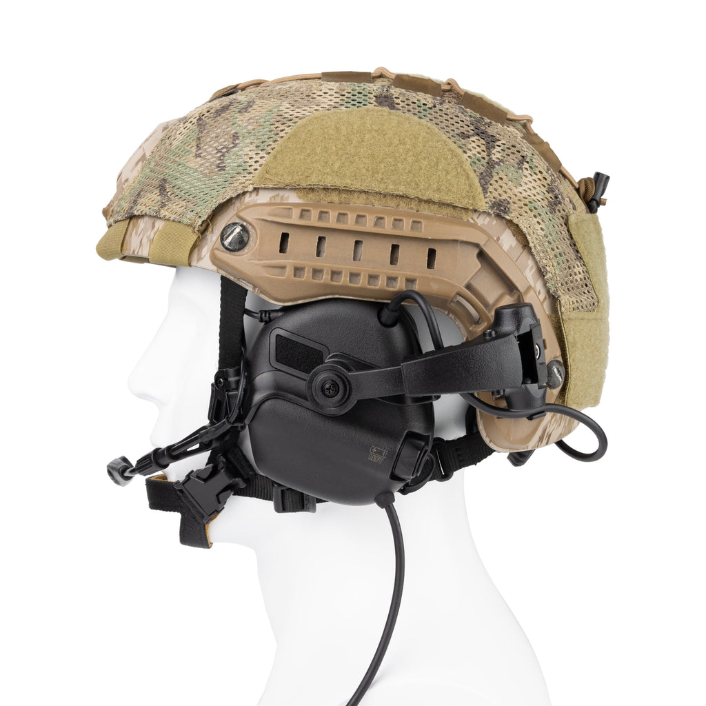 P/N: M32-V1 Comms Headset w/ Active Hearing Protection & Enhancement For Airsoft, Tactical Training, Recreation, etc. Comm Gear Supply CGS m32 mod4