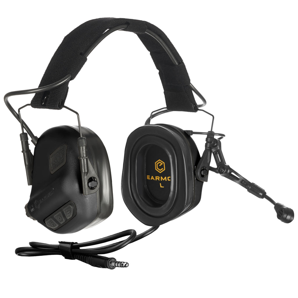 P/N: M32-V1 Comms Headset w/ Active Hearing Protection & Enhancement For Airsoft, Tactical Training, Recreation, etc. Comm Gear Supply CGS m32 mod4