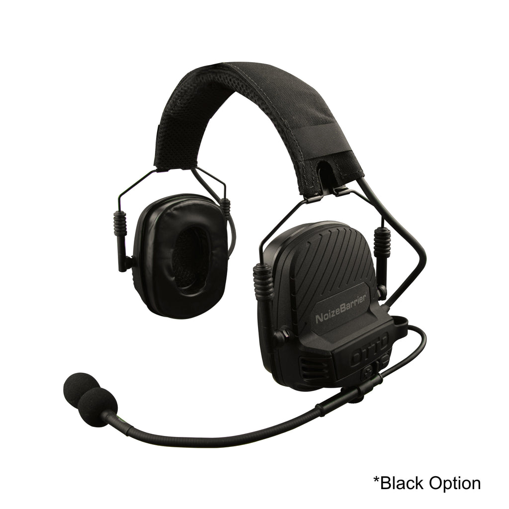 OTTO TAC NoizeBarrier Tactical Radio Headset w/ Active Hearing Protection -  EF Johnson: 5000, 5100, 8100, 51SL ES, 51 Fire ES, 51SL ES, 51LT ES, 7700, Ascend, AN/PRC127EFJ, VP400, VP600, VP900 V4-11032FD V4-11032BK V4-11032OD V4-11033FD V4-11033BK V4-11033OD V4-11054BK V4-11055BK V4-11056BK V4-11058BK V4-11082BK Comm Gear Supply CGS