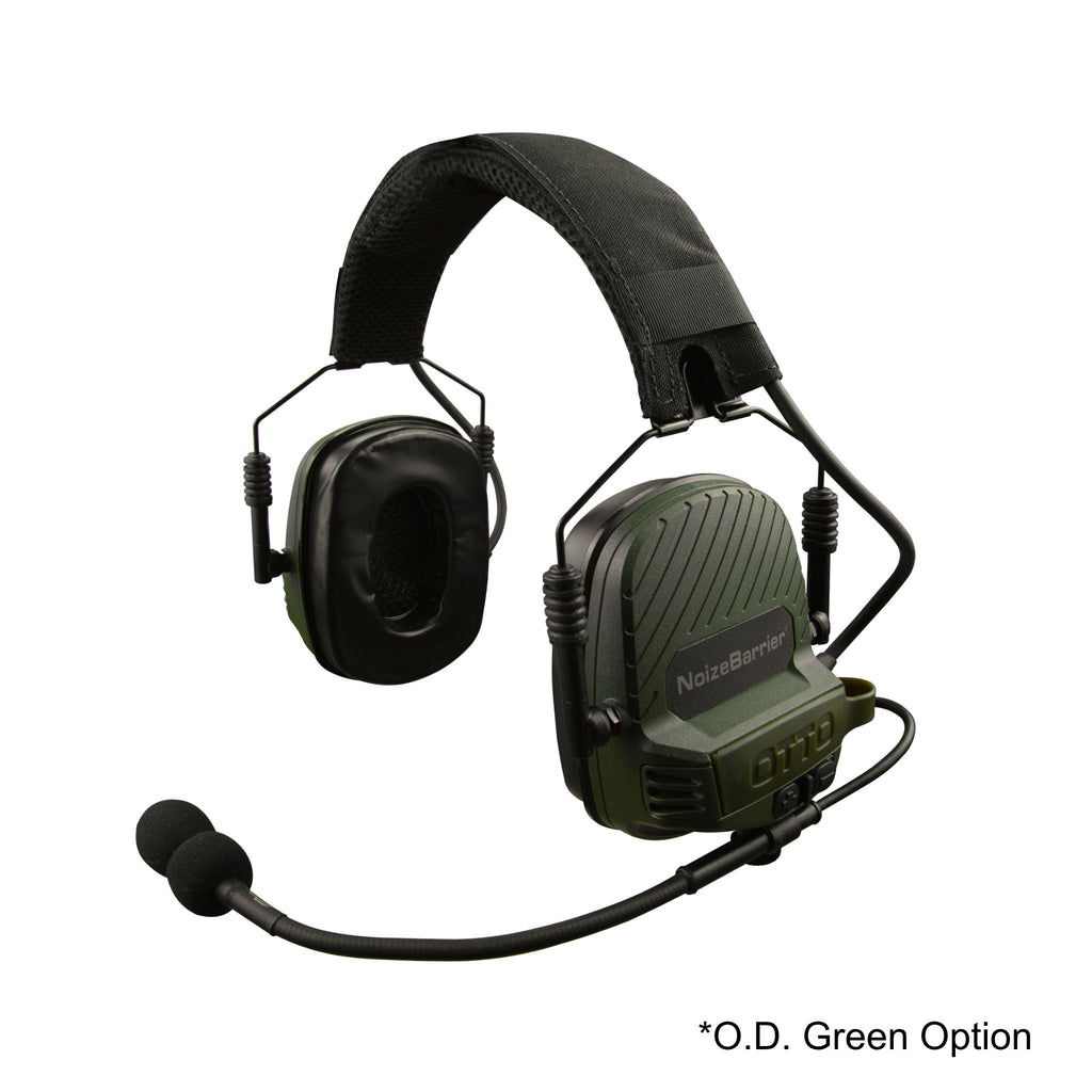 OTTO TAC NoizeBarrier Tactical Radio Headset w/ Active Hearing Protection - Harris: XL-150/P, XL-95/P, XG-100, XG-100P, XL-185, XL-185P, XL-185Pi, XL-200, XL-200P, XL-200Pi V4-11032FD V4-11032BK V4-11032OD V4-11033FD V4-11033BK V4-11033OD V4-11054BK V4-11055BK V4-11056BK V4-11058BK V4-11082BK Comm Gear Supply CGS