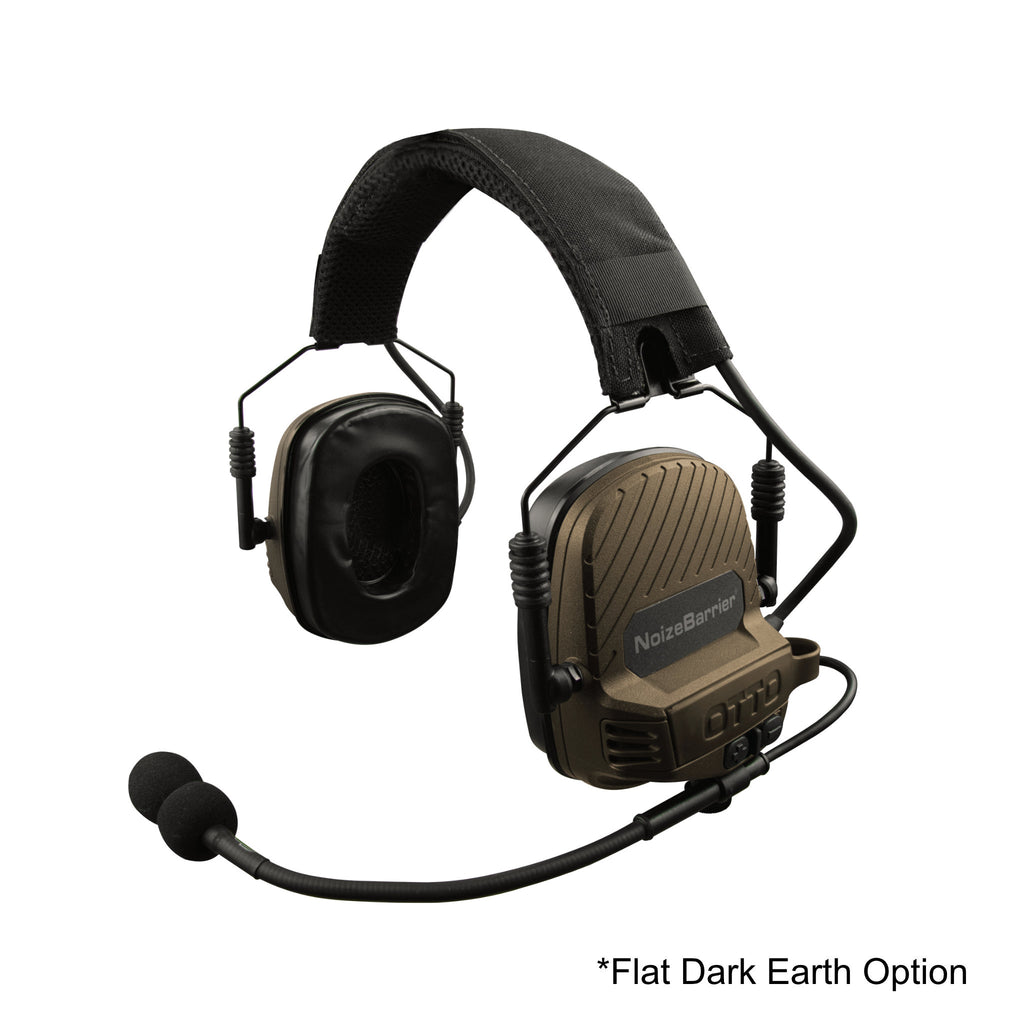 OTTO TAC NoizeBarrier Tactical Radio Headset w/ Active Hearing Protection - Harris Falcon III/Thales: AN/PRC-113, AN/PRC-119, AN/PRC-150, AN/PRC-152, AN/PRC-154, RF 7800V, 5800, LVIS USA, AN/PRC-117, AN/PRC-119, Thales MBITR AN/PRC-148 & other PRC ASIP SINCGARS V4-11032FD V4-11032BK V4-11032OD V4-11033FD V4-11033BK V4-11033OD V4-11054BK V4-11055BK V4-11056BK V4-11058BK V4-11082BK U-229(5 Pin) & U-329(6 Pin) Comm Gear Supply CGS