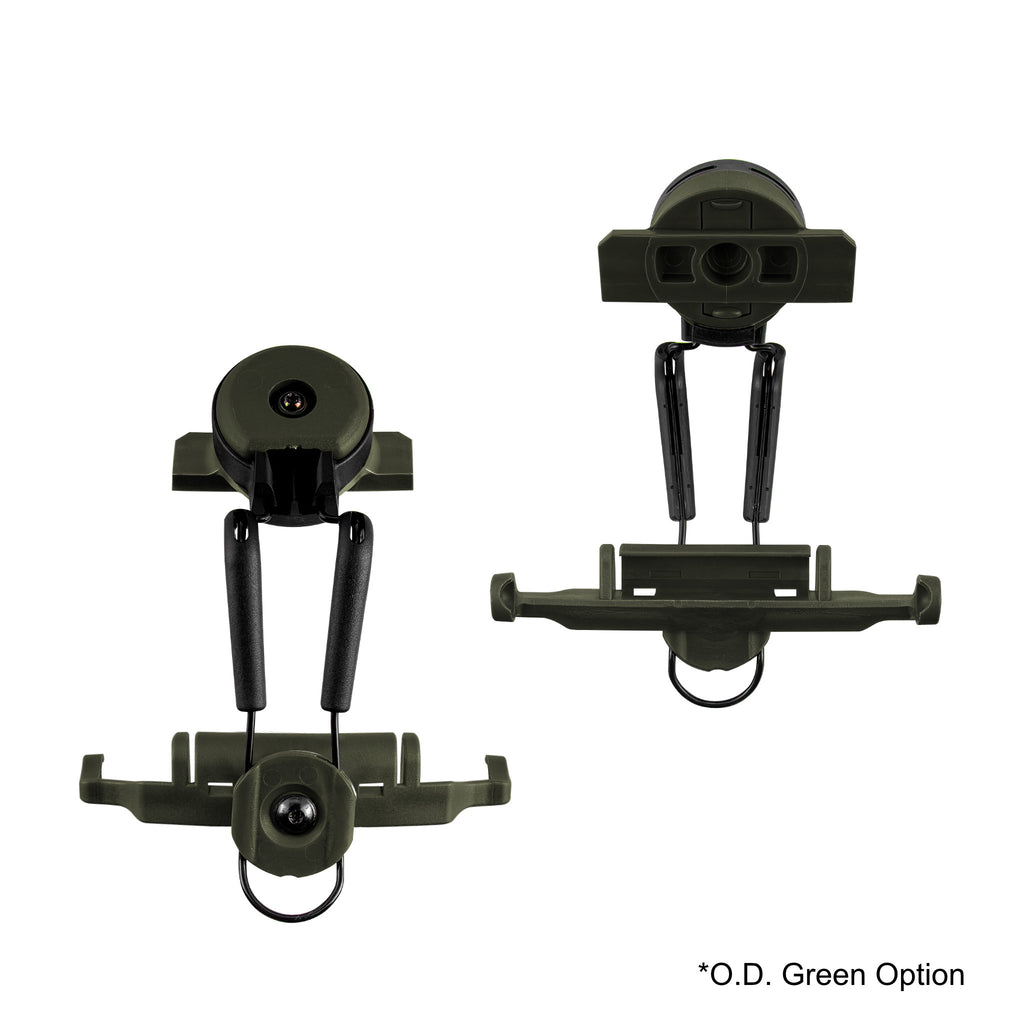 C102359BK, C102359FD, C102359OD USA Made Helmet Mount Kit for Ops-Core Rail System. Compatible with OTTO headsets: V4-11032FD V4-11032BK V4-11032OD V4-11033FD V4-11033BK V4-11033OD V4-11054BK V4-11055BK V4-11056BK V4-11058BK V4-11082BK V4-11072BK V4-11072FD V4-11072OD Comm Gear Supply CGS