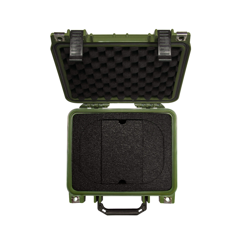 eylar SA00023 CASE-1-BLK CASE-1-GRA CASE-1-TAN CASE-1-GRN CASE-1-YEL: Hard Shell Protective Case; Ideal for Single Tactical Headset or other comms accessories comm gear supply