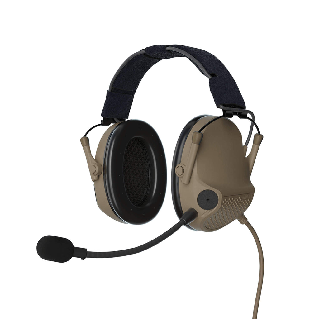 P/N: CGS-INV-T7: The INVISIO T7 is a submersible, rugged and lightweight hearing protection headset available in three interchangeable variants.  When used with INVISIO control units, the T7 provides market-leading 28 dB SNR hearing protection, state-of-the-art situational awareness and clear communication in all environments. Comm Gear Supply