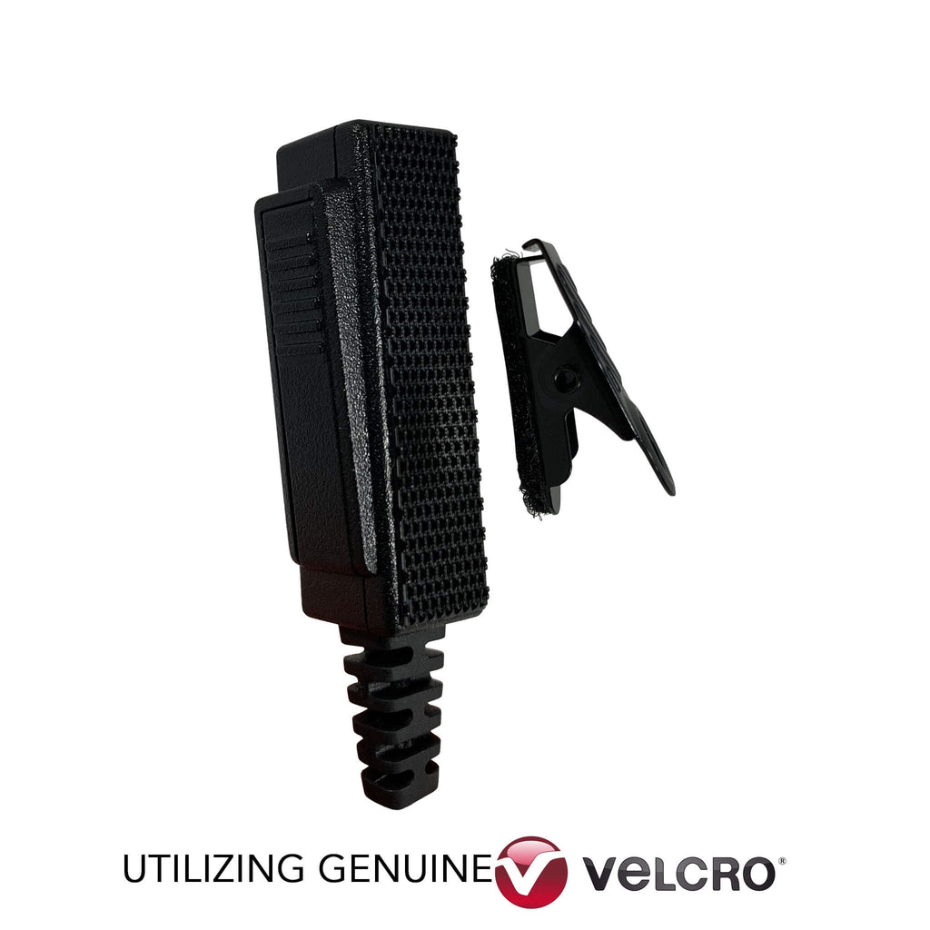 Velcro Tactical/Professional Mic & Earpiece Braided Fiber Kit- Yaesu 2 Pin: FT-65, FT25, FT-4XR, FT-4VR Comm Gear Supply CGS B2W03Y-V
