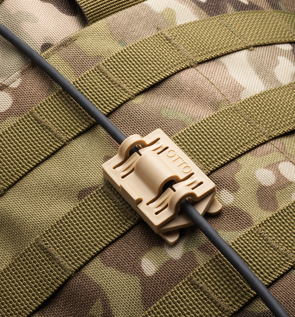 P/N: C102151: OTTO cable management clip easily keeps cables in place. Simply affix the clip to any molle vest, install cable and snap the cover. OT-CMC-TAN, OT-CMC-BLK, OT-CMC-ODG, OT-CMC-FDE, C102151-205 (5 Pack)
C102151-210 (10 Pack)
C102151-250 (50 Pack), C102151-5105 (5 Pack)
C102151-5110 (10 Pack)
C102151-5150 (50 Pack), C102151-5505 (5 Pack)
C102151-5510 (10 Pack)
C102151-5550 (50 Pack), C102151-9405 (5 Pack)
C102151-9410 (10 Pack)
C102151-9450 (50 Pack) Comm Gear Supply CGS