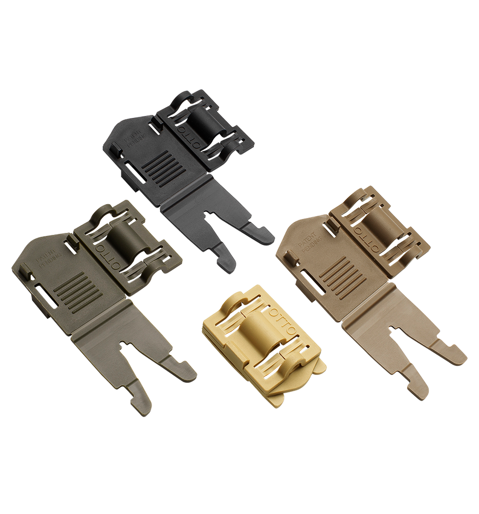 P/N: C102151: OTTO cable management clip easily keeps cables in place. Simply affix the clip to any molle vest, install cable and snap the cover. OT-CMC-TAN, OT-CMC-BLK, OT-CMC-ODG, OT-CMC-FDE, C102151-205 (5 Pack)
C102151-210 (10 Pack)
C102151-250 (50 Pack), C102151-5105 (5 Pack)
C102151-5110 (10 Pack)
C102151-5150 (50 Pack), C102151-5505 (5 Pack)
C102151-5510 (10 Pack)
C102151-5550 (50 Pack), C102151-9405 (5 Pack)
C102151-9410 (10 Pack)
C102151-9450 (50 Pack) Comm Gear Supply CGS