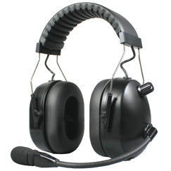 P/N: HBB-EM-OHB: The Pryme HBB-EMB is a professional grade dual-muff headset perfect for avionics and industrial use. Lightweight, over-the-head band is fully adjustable and very comfortable. Dynamic and Noise Cancelling Mics are more sensitive to radio model and we suggest you check with our technicians before switching to one of these. UNLESS OTHERWISE REQUESTED THE HBB-EM WILL ALWAYS INCLUDE THE STANDARD ELECTRET MIC ELEMENT Comm Gear Supply